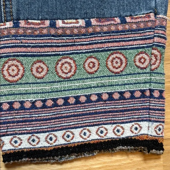 Hayden LA Classic Blue Denim Cropped Skinny Jeans Darling Hemline Women’s S - Picture 8 of 14